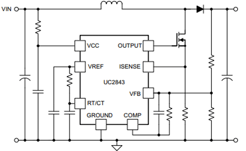 UC3842 Application Circuit