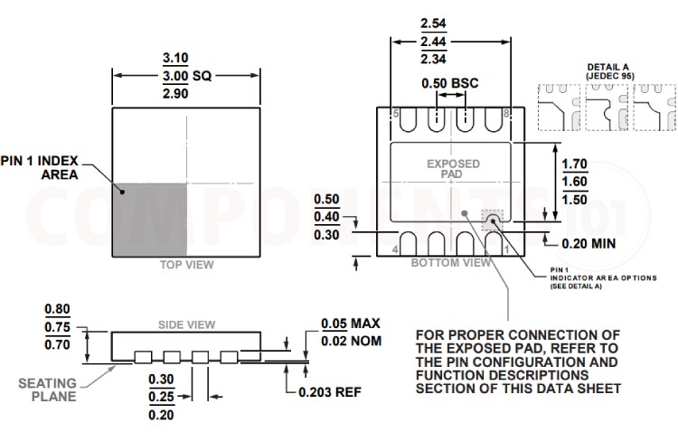 ADM7171 2D Model