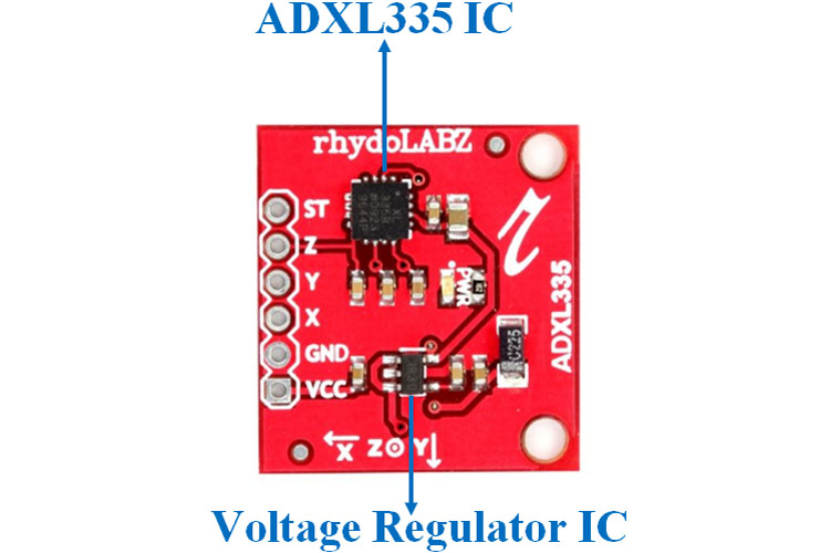 ADXL335 Accelerometer Module