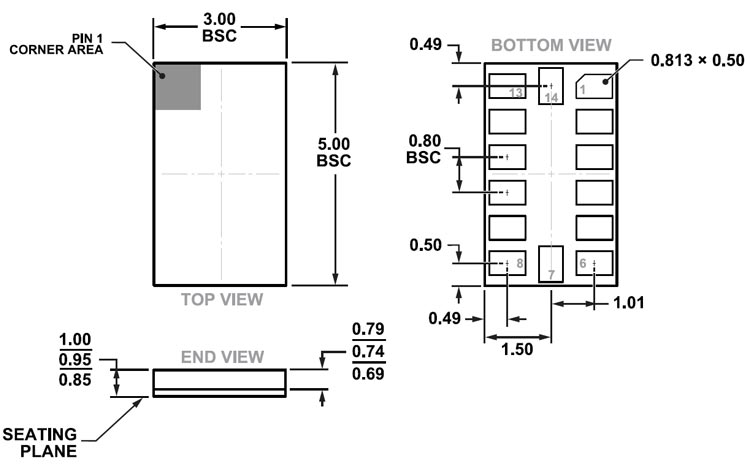 ADXL345 2D-Model 