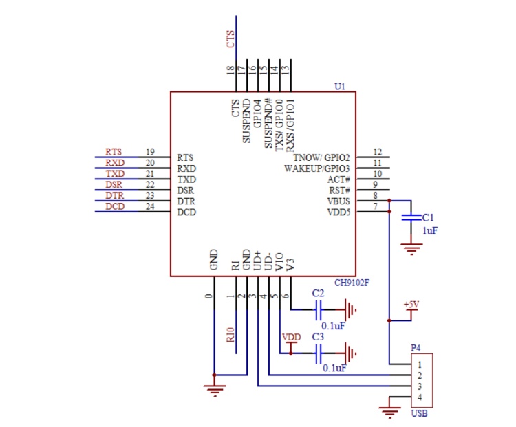 CH9102 Circuit Diagram