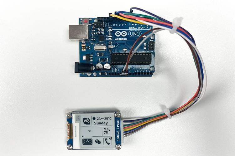 ePaper Display Module Interfacing with Arduino