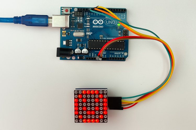 MAX7219 Display Module Interfacing with Arduino