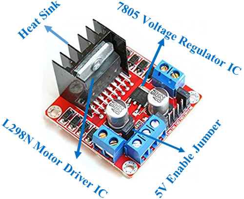 L298N Motor Driver Module