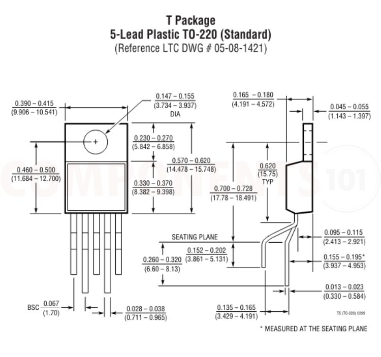 LT1070 T-Package