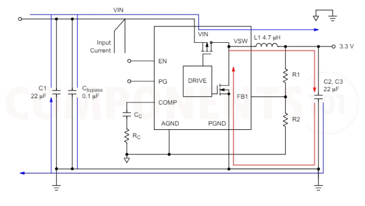 NCP3170 Layout