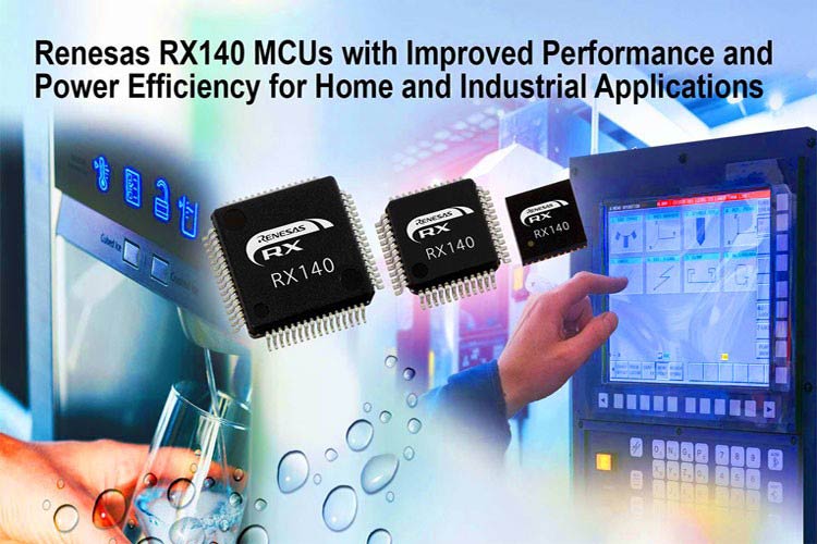 RX140 MCUs from Renesas