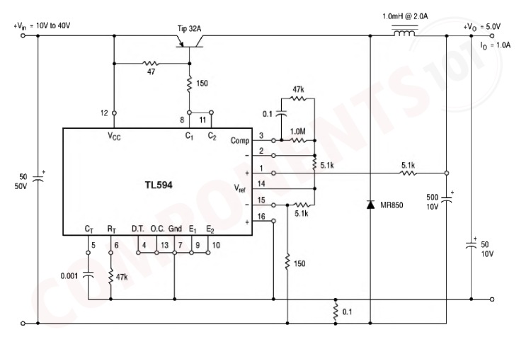 TL594 Circuit Diagram