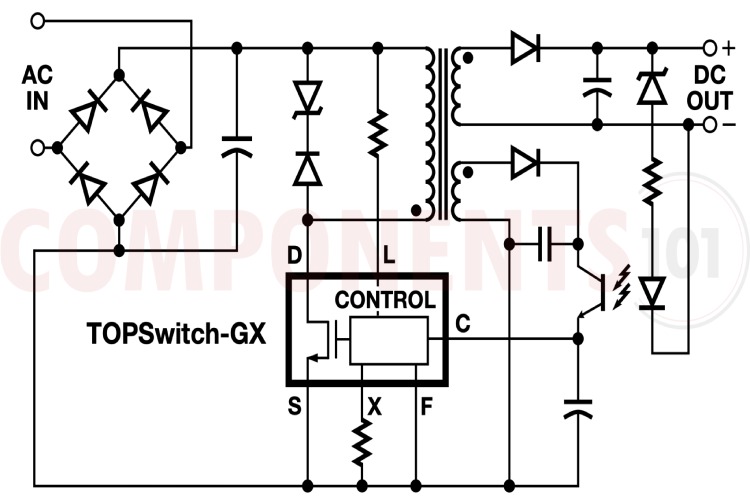 TOP248YN Schematics