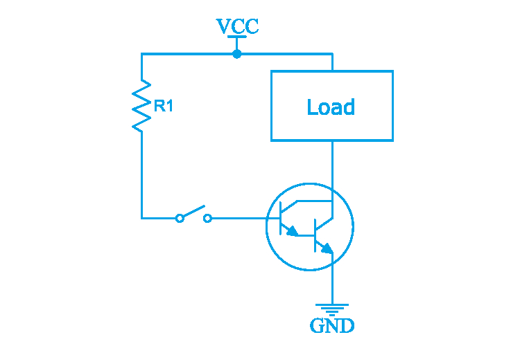 Darlington Transistor as a Switch