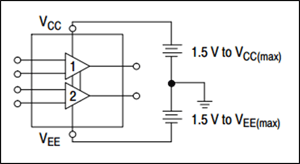 LM324 Dual Supply Connection