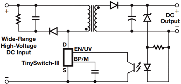 TYN268PN Application Circuit